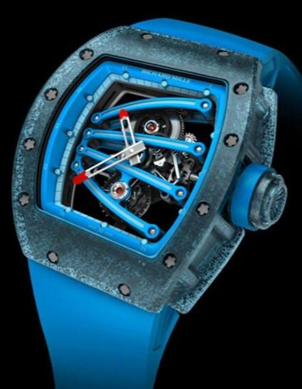 Review Richard Mille Replica RM 59-01 Tourbillon Yohan Blake Azure sea Special edition watch
